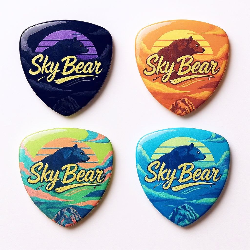 SKY BEAR Signature Pro Guitar Picks!