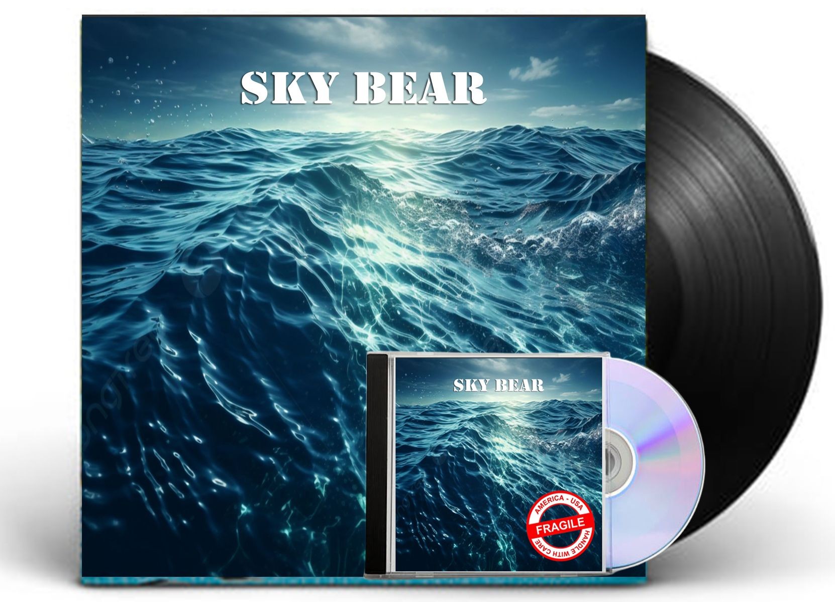 Fragile America 12" Vinyl LP Album & CD Package
