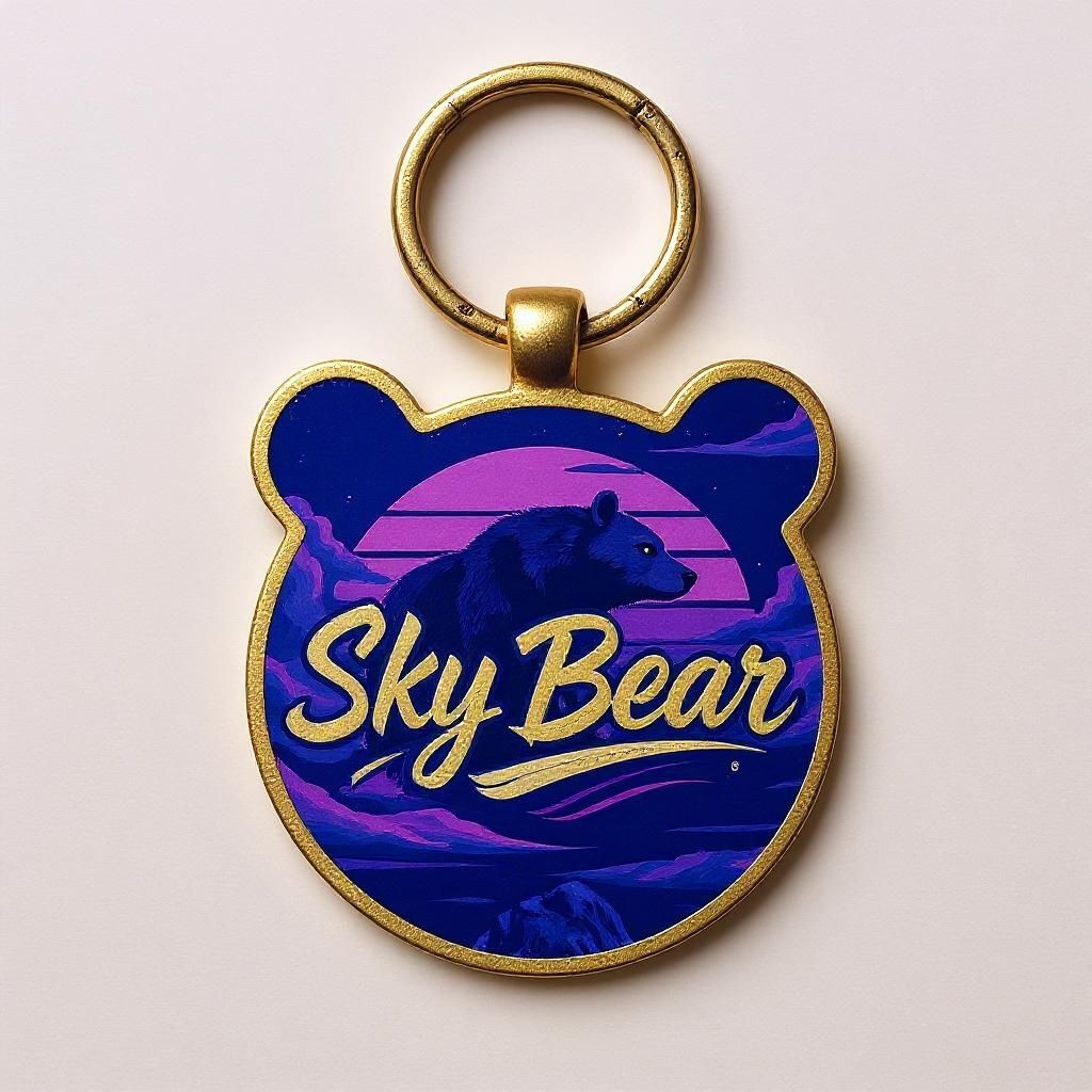 SKY BEAR Key Chain